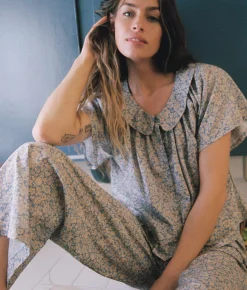 Dresses^Christy Dawn The Ojai Pj Set Daisy Blue