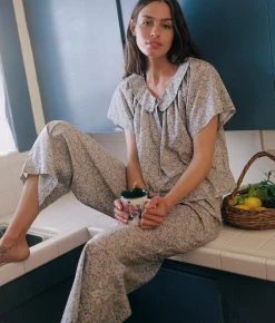 Dresses^Christy Dawn The Ojai Pj Set Daisy Blue