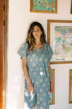 Loungewear^Christy Dawn The Ojai Pj Set Spruce Bouquet