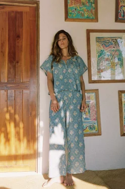 Loungewear^Christy Dawn The Ojai Pj Set Spruce Bouquet