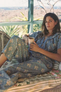 Loungewear^Christy Dawn The Ojai Pj Set Spruce Bouquet
