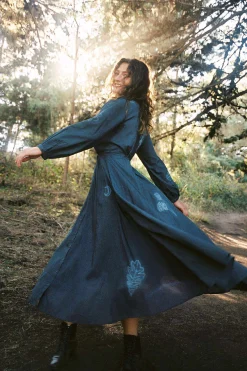 Dresses^Christy Dawn The Persephone Dress Indigo