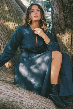 Dresses^Christy Dawn The Persephone Dress Indigo