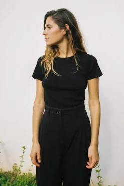 Tops & Blouses^Christy Dawn The Rayne Tee Black