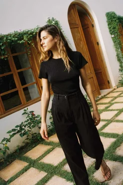 Tops & Blouses^Christy Dawn The Rayne Tee Black