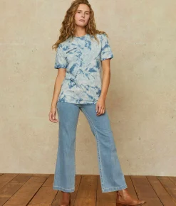 Tops & Blouses^Christy Dawn The Regenerative Tee Indigo Tie Dyed