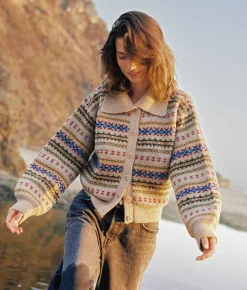 Dresses^Christy Dawn The Richard Cardigan Fair Isle Oak