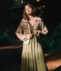 Dresses^Christy Dawn The Richard Cardigan Fair Isle Oak