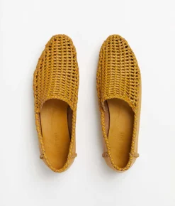 Footwear^Christy Dawn The Romy Loafer Mustard Leather
