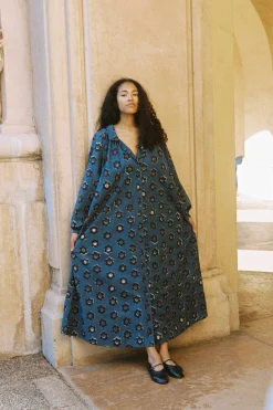 Dresses^Christy Dawn The Rumi Dress Indigo Daisy