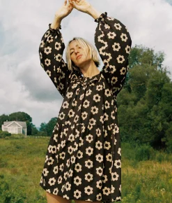 Dresses^Christy Dawn The Salona Dress Noir Daisy