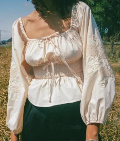 Tops & Blouses^Christy Dawn The Sammi Blouse Pomegranate