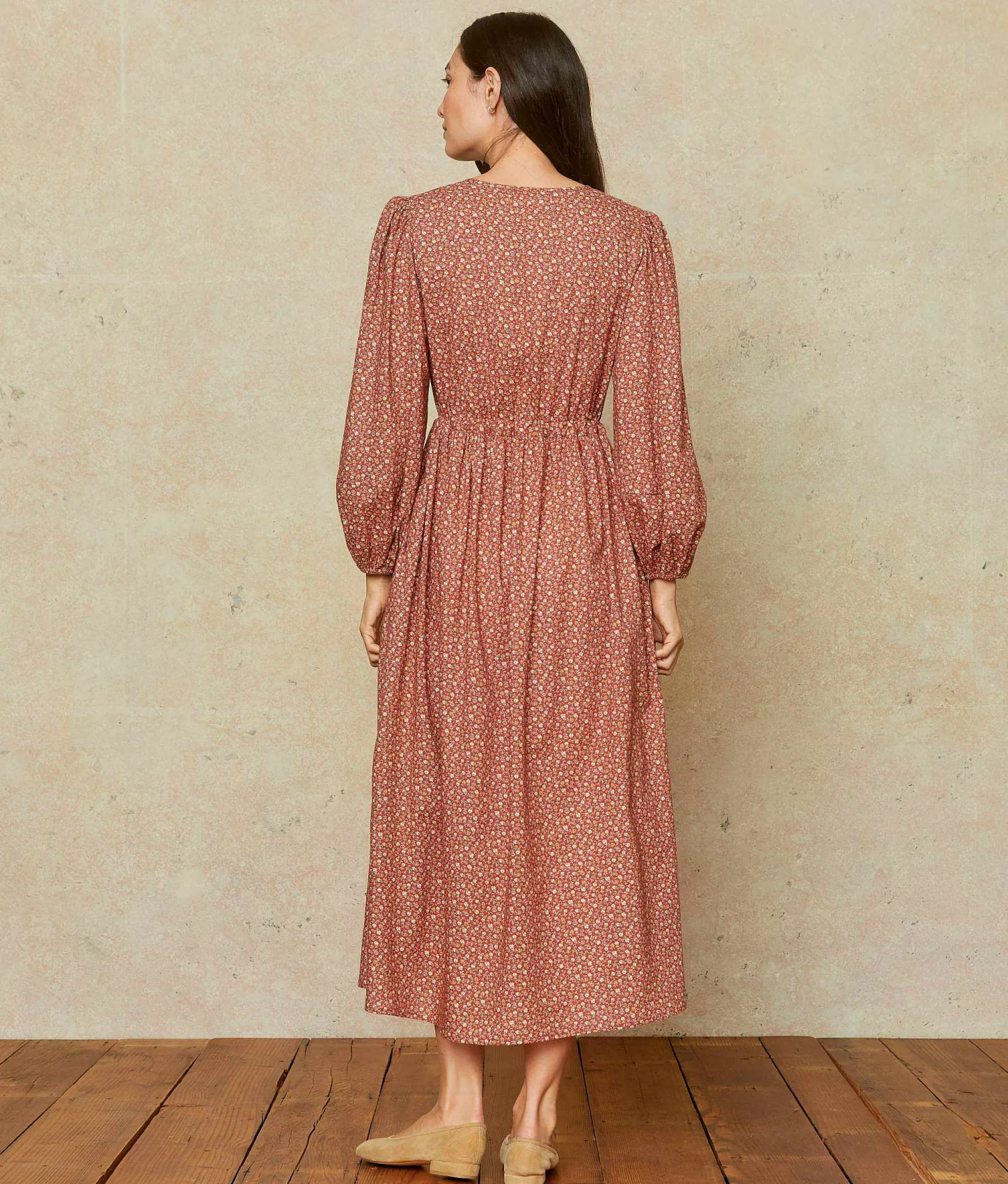 Dresses^Christy Dawn The Saunders Dress Rooibos Harvest