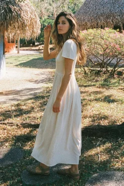 Dresses^Christy Dawn The Scarlet Dress Eggshell