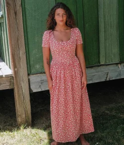 Dresses^Christy Dawn The Scarlet Dress Petites Crimson Calendula