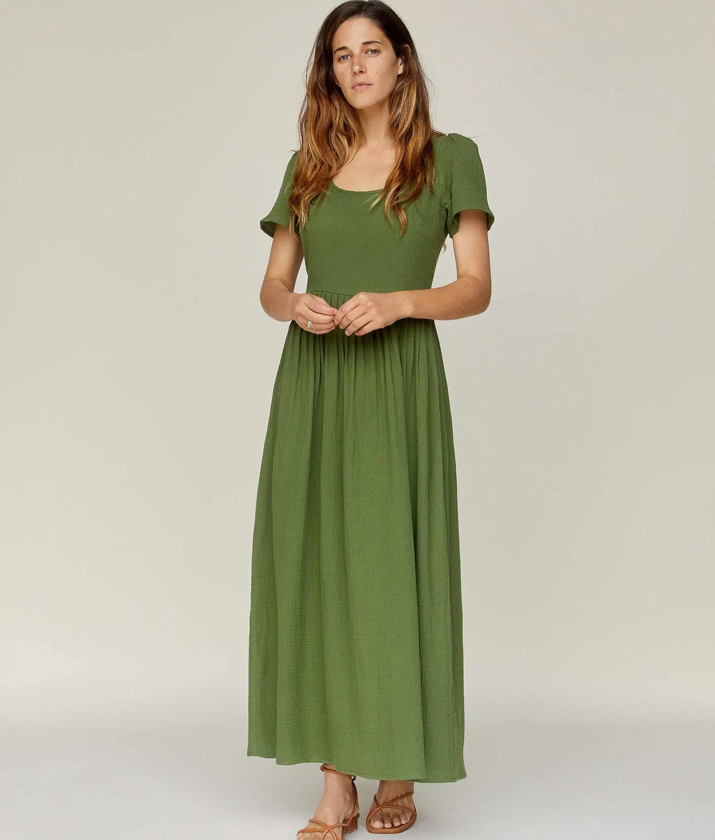 Petite Sizing^Christy Dawn The Scarlet Dress Petites Forest Gauze