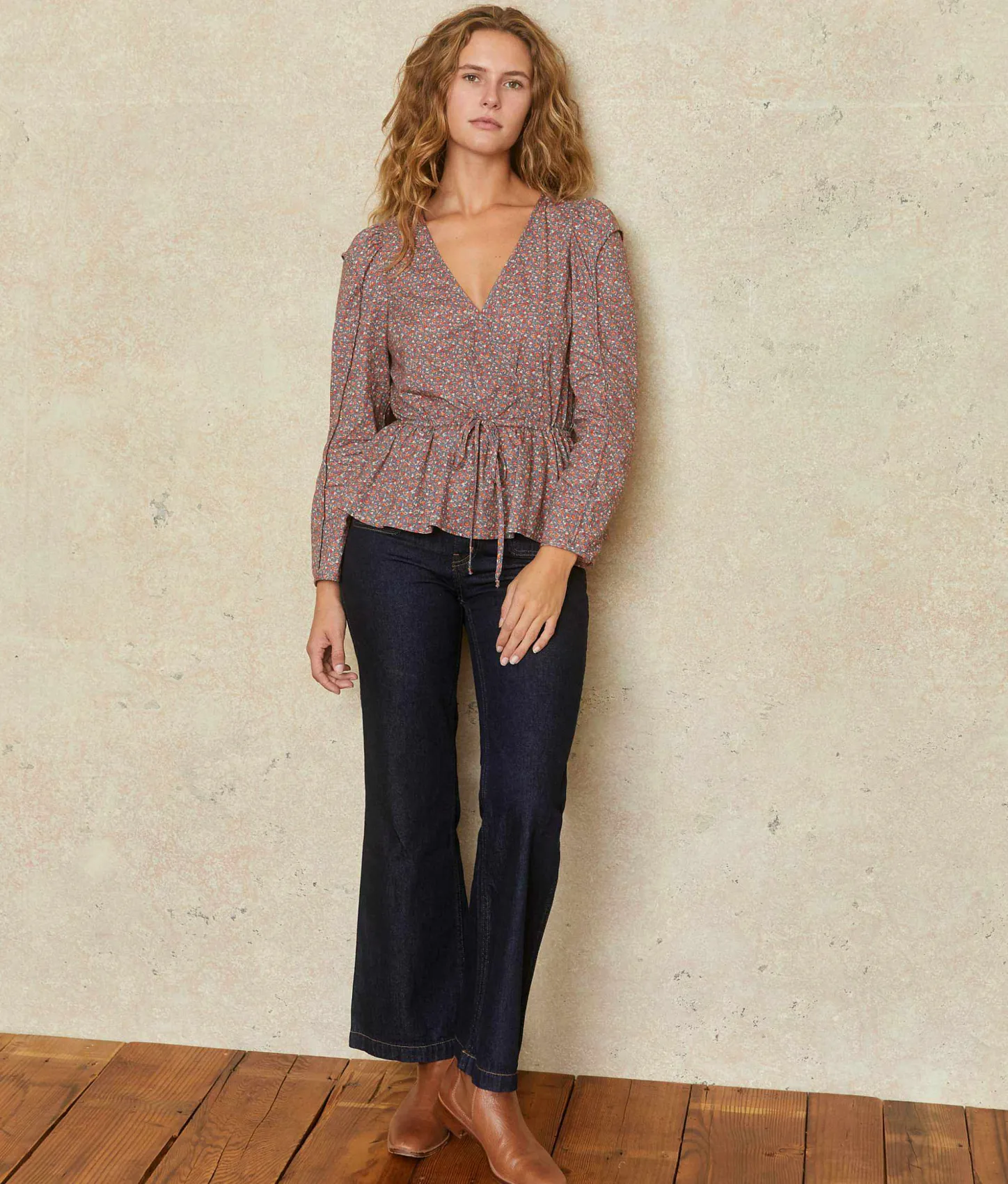 Dresses^Christy Dawn The Shannon Blouse Bluestone Harvest