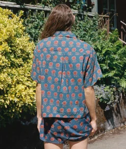 Tops & Blouses^Christy Dawn The Skylar Top Indigo Sunflower