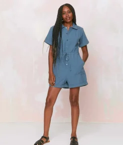 Jumpsuits & Overalls^Christy Dawn The Sylvia Jumper French Blue