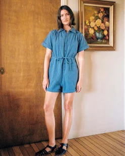 Jumpsuits & Overalls^Christy Dawn The Sylvia Jumper French Blue