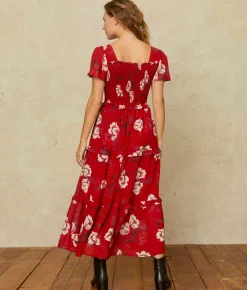 Dresses^Christy Dawn The Tamara Dress Petites Painted Ruby