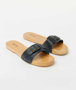 Footwear^Christy Dawn The Ventura Clog Navy Leather