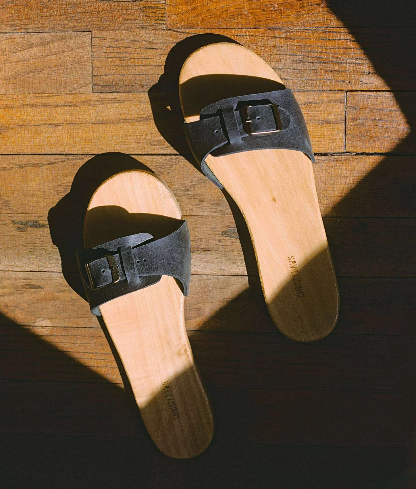 Footwear^Christy Dawn The Ventura Clog Navy Leather