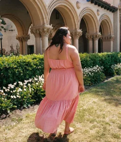 Extended Sizing^Christy Dawn The Zuri Dress Extended Salmon Frills Poppy