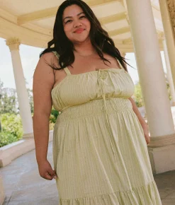 Dresses^Christy Dawn The Zuri Dress Extended Lemongrass