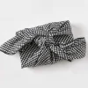 Accessories & Offerings^Christy Dawn Upcycled Gift Wrapping Noir Gingham